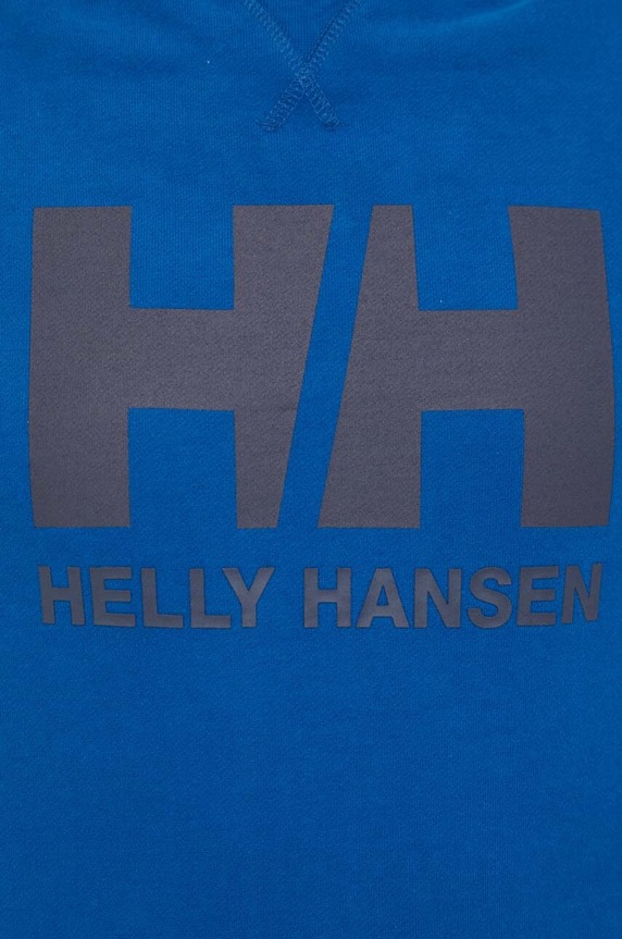 Helly Hansen bluza bawełniana 34000 niebieski