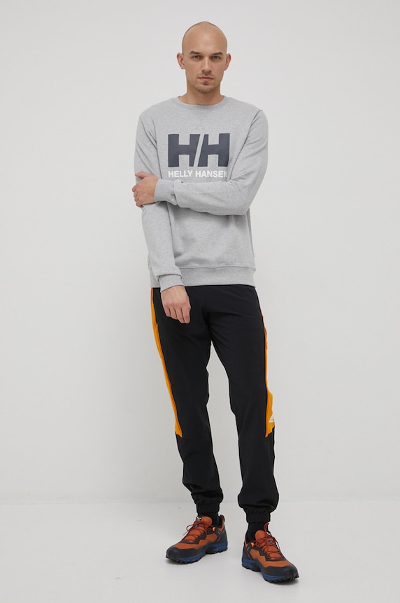 Helly Hansen pamut melegítőfelső 34000 szürke SS24