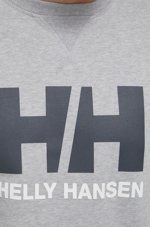 Helly Hansen pamut melegítőfelső 34000 szürke