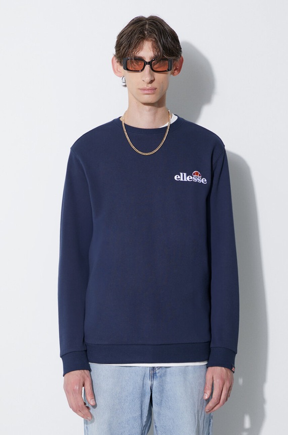 Μπλούζα Ellesse χωρίς κουκούλα σκούρο μπλε SHS08784