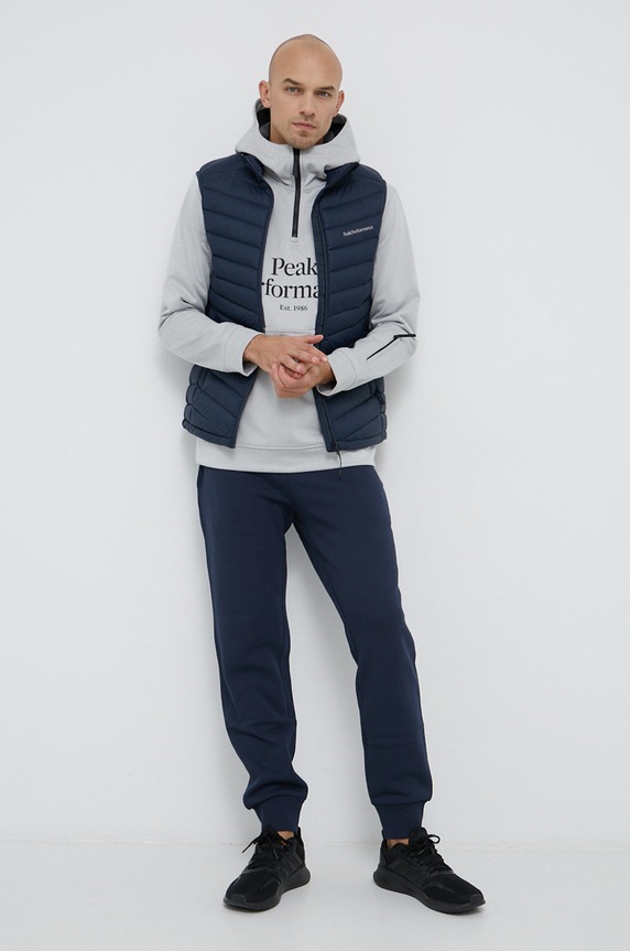 Peak Performance Bluza G75463 szary AW21