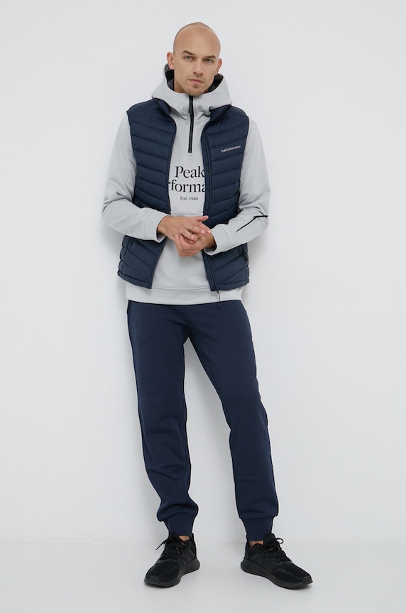 Peak Performance Bluza G75463 szary AW21