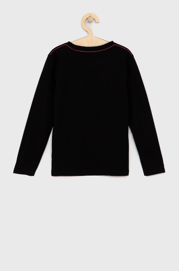 Guess gyerek hosszúujjú L84I29.K8HM0 fekete AW21