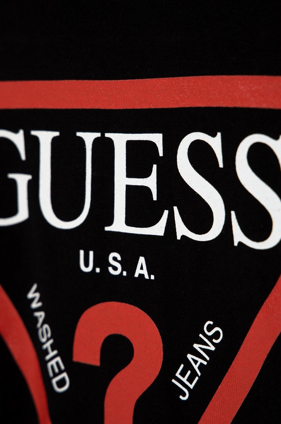 Fiú Guess gyerek hosszúujjú L84I29.K8HM0 fekete