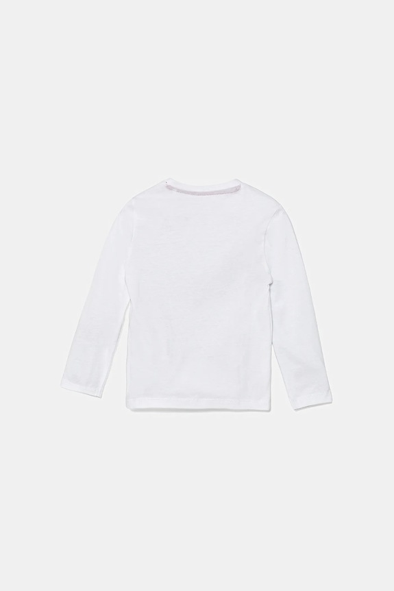 Guess longsleeve in cotone bambino/a N0BI26.I3Z00 bianco AA00