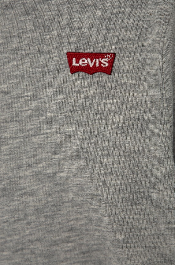 Dječaci Dječja majica dugih rukava Levi's 8EC706.CO.B siva