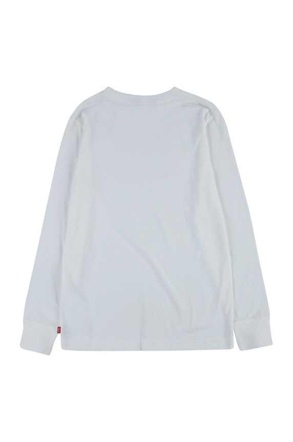 Dječaci Dječja majica dugih rukava Levi's 9EC706.CO.B bijela