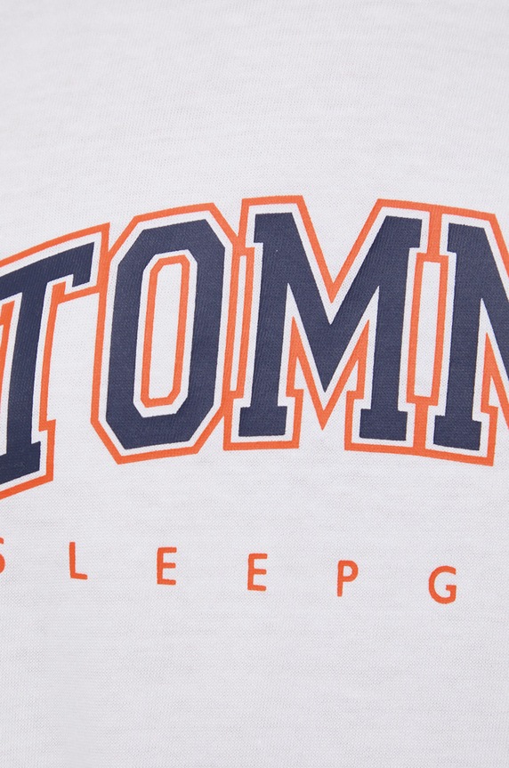 Tommy Hilfiger Longsleeve bawełniany UW0UW03211.4890 biały