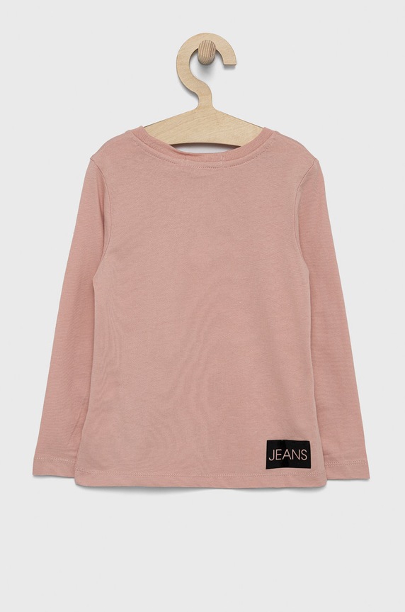 Calvin Klein Jeans Longsleeve dziecięcy IG0IG01014.4890 IG0IG01014.4890 różowy AW21