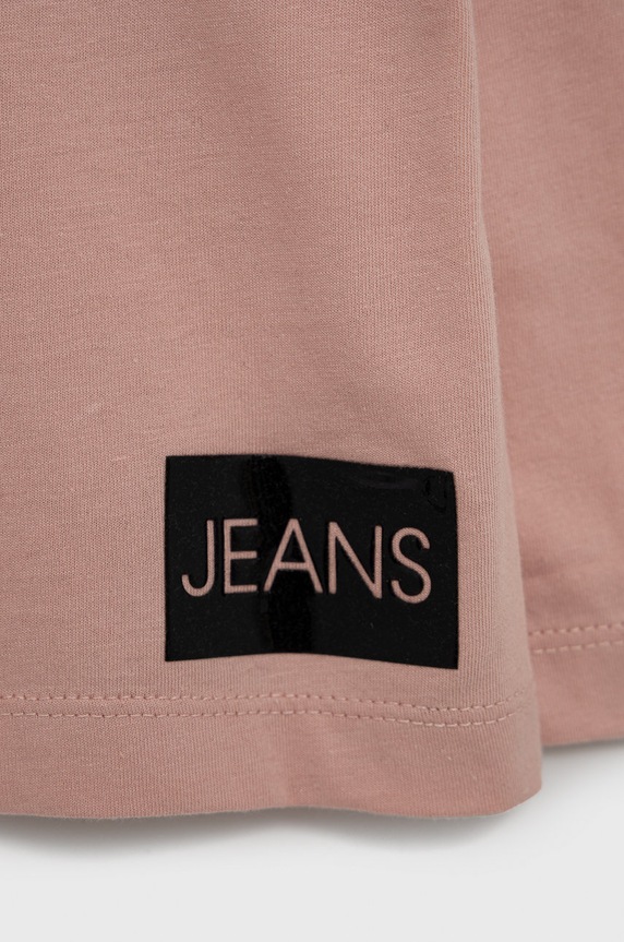 Dziewczynka Calvin Klein Jeans Longsleeve dziecięcy IG0IG01014.4890 IG0IG01014.4890 różowy