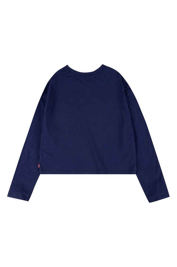 Dziewczynka Levi's Longsleeve dziecięcy 3ED490.NEW.G granatowy