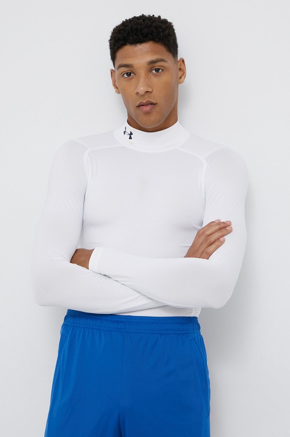 Longsleeve Under Armour λευκό 1369606