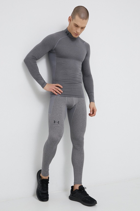 Majica dugih rukava Under Armour 1369606 siva SS26