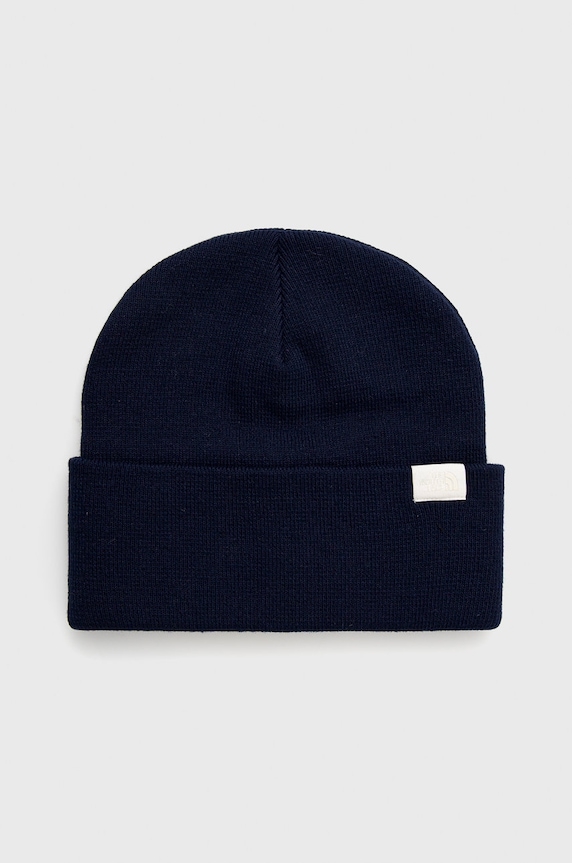 The North Face căciulă uni bleumarin NF0A55K5L4U1
