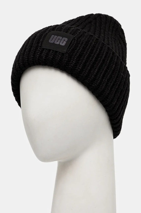 UGG wool blend beanie 20061 black AW25
