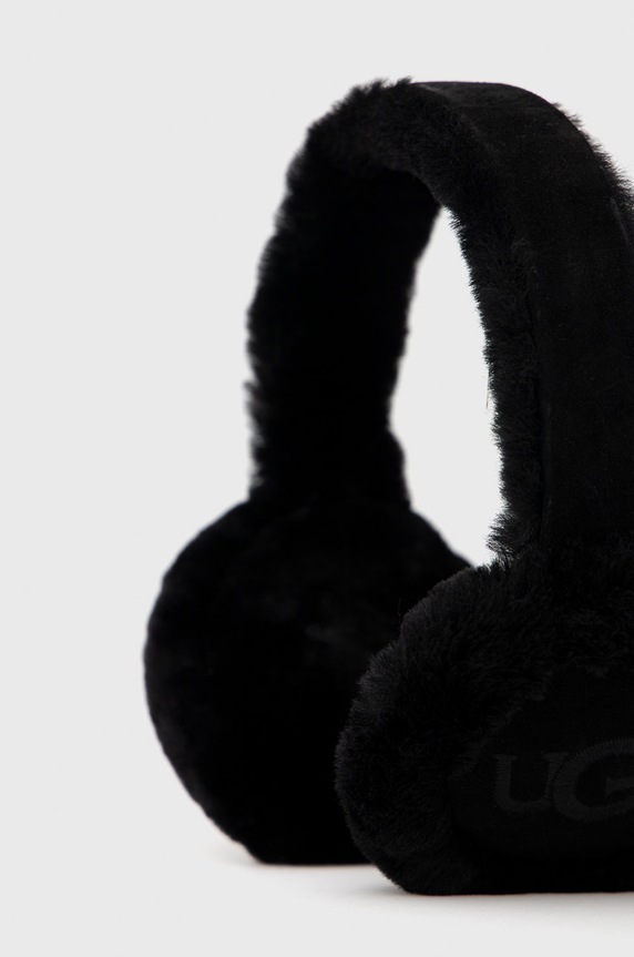 Vlněné náušníky UGG 20955. černá AW25