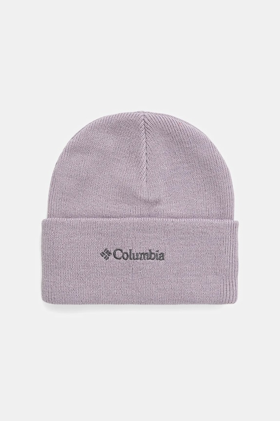 Detská čiapka Columbia hrubá fialová 1917291