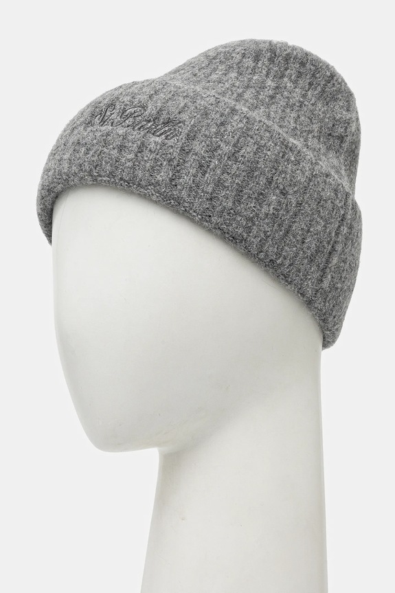 Μάλλινο σκουφί MC2 Saint Barth WENG001 γκρί AA00