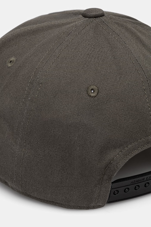 Accesorii Armani Exchange șapcă pentru bărbați din bumbac 954112.CC571 verde