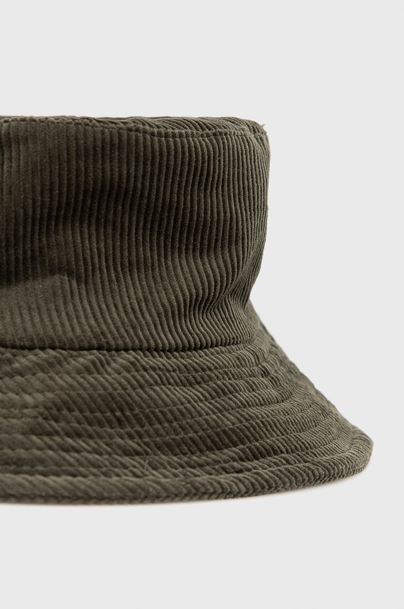 Šešir od samta Sisley 6H37SA001.901 zelena AW21