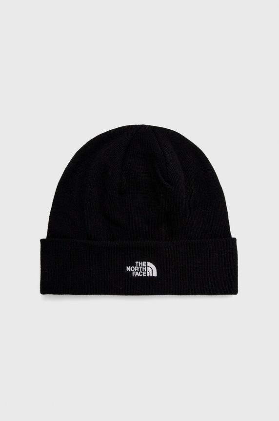 The North Face Czapka aplikacja czarny NF0A5FVZJK31