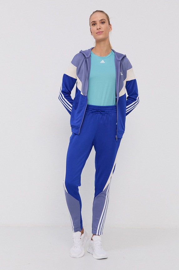 adidas Performance melegítő szett H52756 nyomtatásos kék H52756