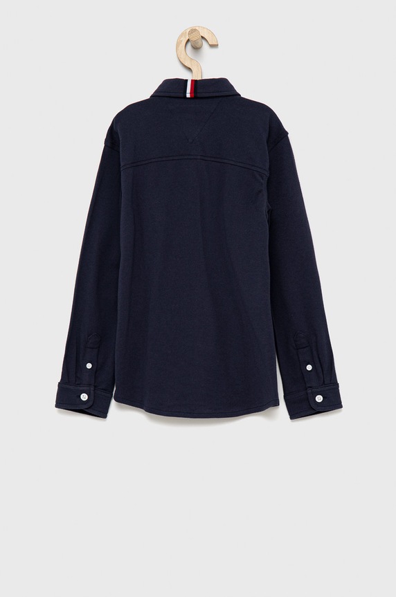 Tommy Hilfiger Koszula dziecięca KB0KB06934.4890 granatowy AW21