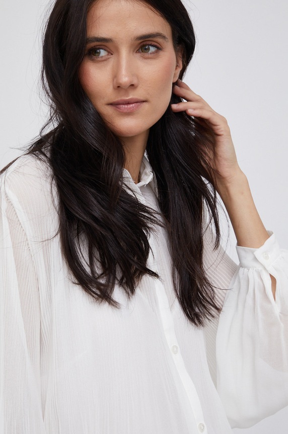 Pepe Jeans Koszula regular biały PL304147.803