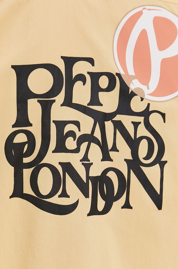 Košile Pepe Jeans PM307090.105 žlutá AW21