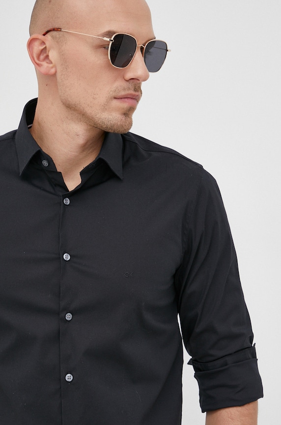 Košile Calvin Klein K10K108229.4890 černá