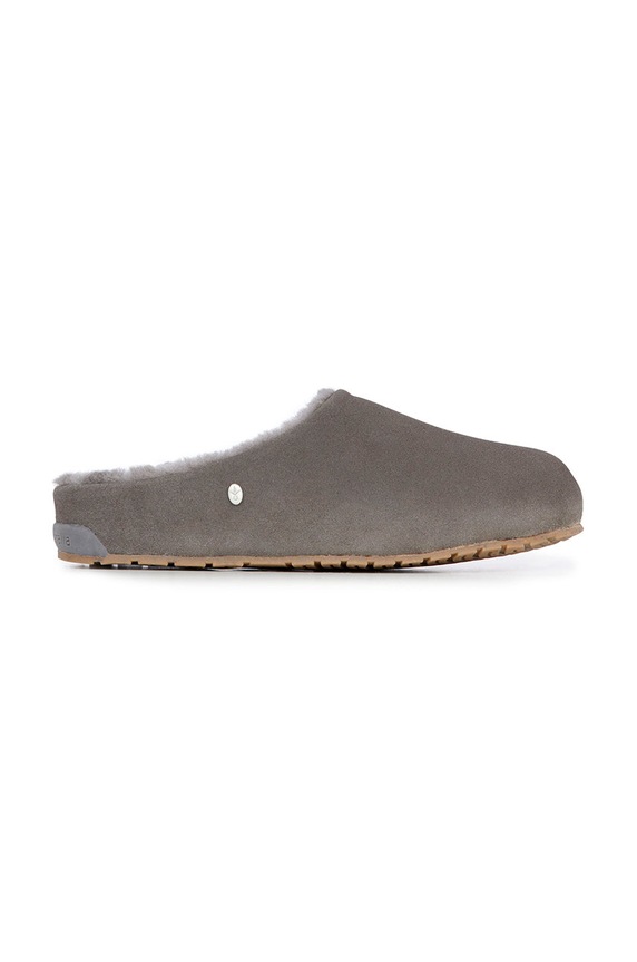 Emu Australia Kapcie zamszowe szary W12591.Cha