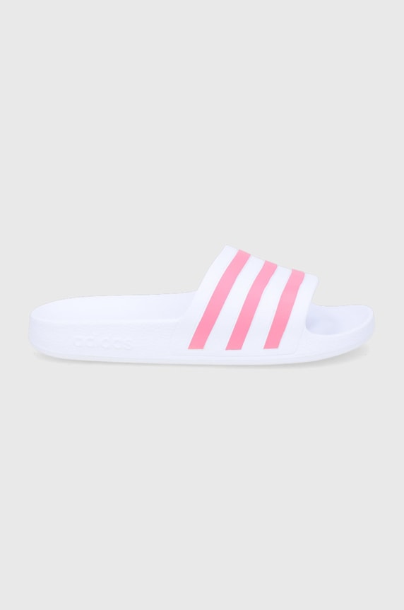Παντόφλες adidas Adilette Aqua φλατ λευκό GZ5237