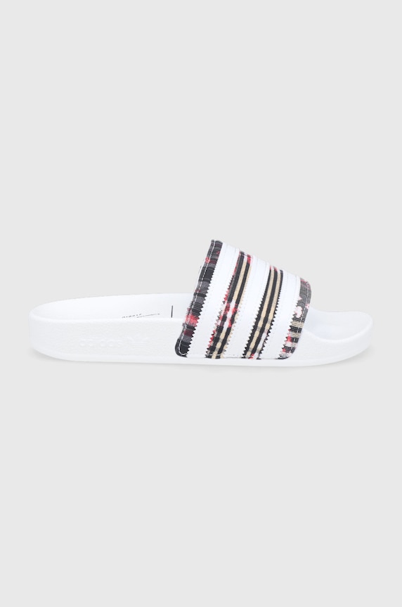 Pantofle adidas Originals H00569 bez podpatku bílá H00569