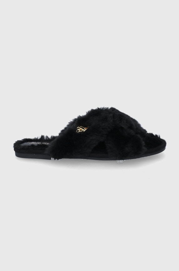 Lauren Ralph Lauren Kapcie Sydni czarny 802851160002.001