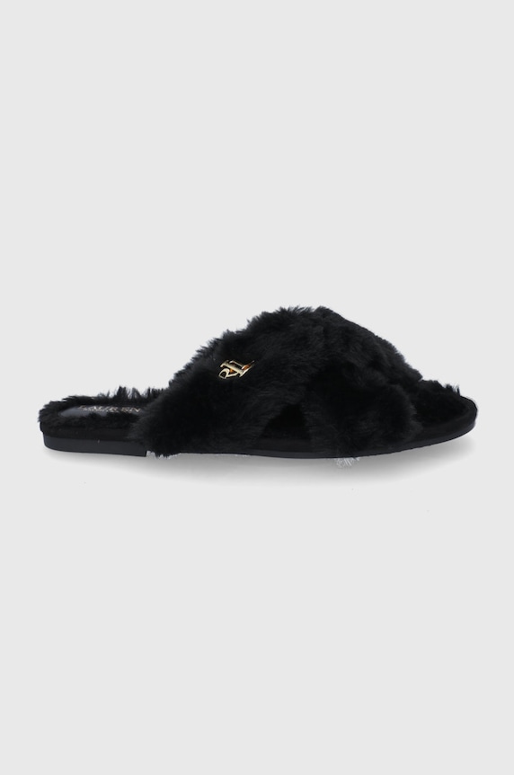 Lauren Ralph Lauren Kapcie Sydni czarny 802851160002.001