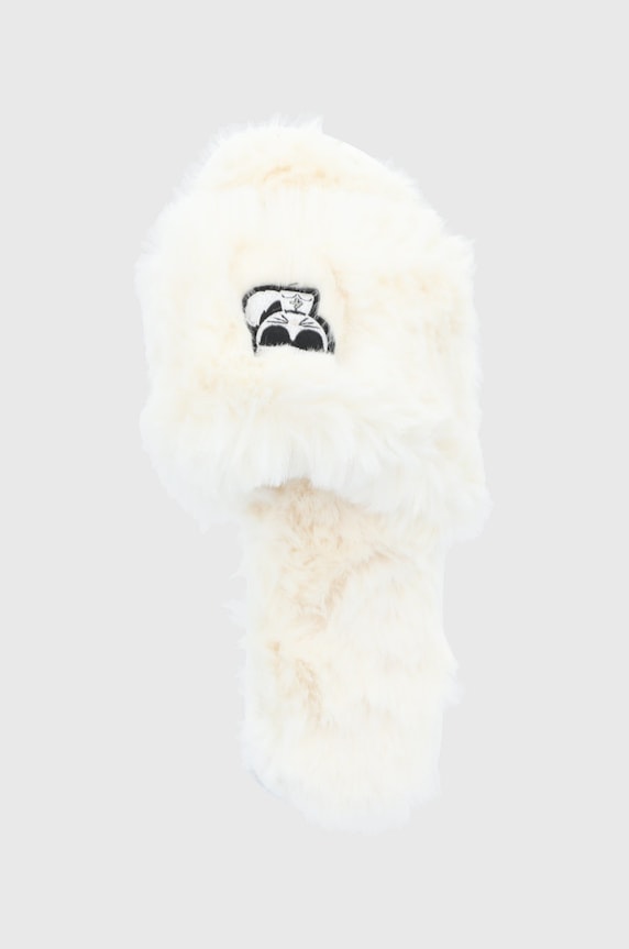 Karl Lagerfeld Kapcie KL49001T.WF1 biały KL49001T.WF1