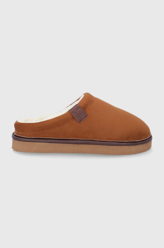 Polo Ralph Lauren Kapcie RF103265 brązowy RF103265