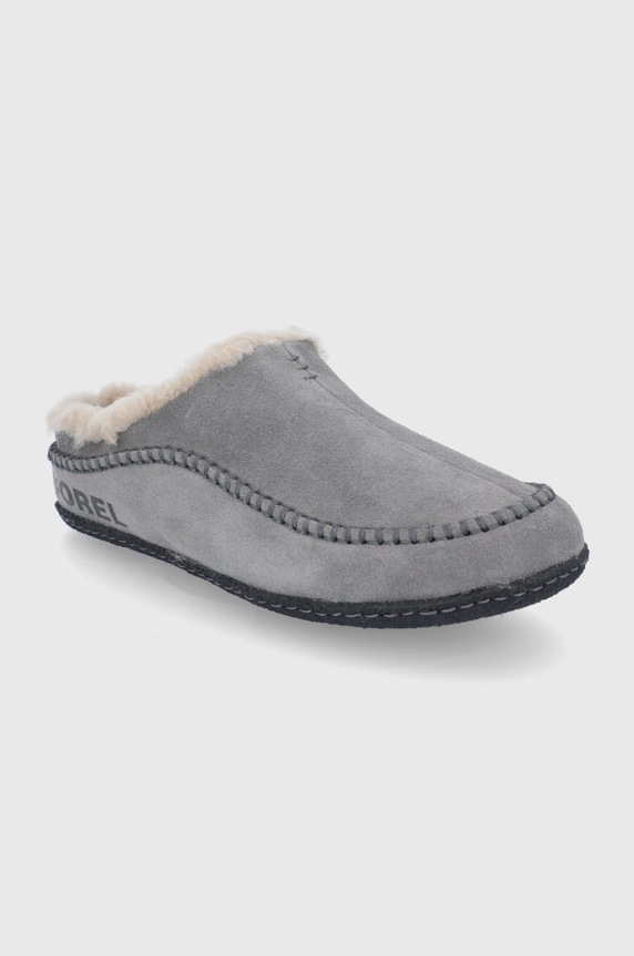 Sorel Kapcie zamszowe 1923641.Quarry szary AW21
