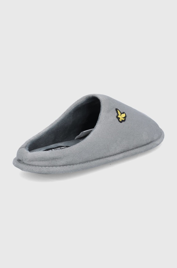 Obuwie Lyle & Scott Kapcie JASON.9315 szary