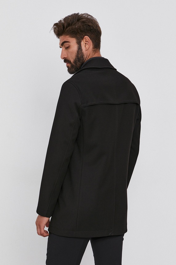 Îmbrăcăminte Selected Homme Palton 16079347 negru