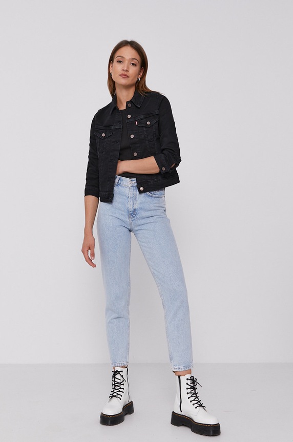 Rifľová bunda Levi's čierna 29945.0070