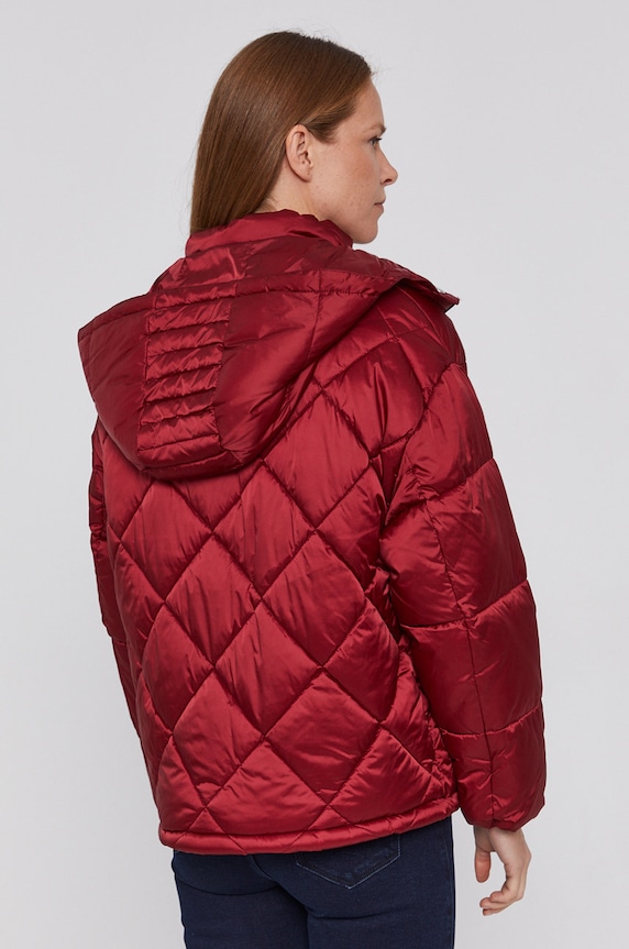 Odzież Pepe Jeans kurtka przeciwdeszczowa Claude PL401980.287 bordowy