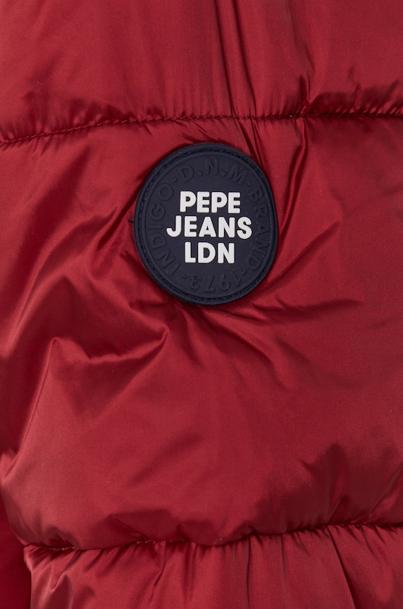 Pepe Jeans kurtka przeciwdeszczowa Claude PL401980.287 bordowy