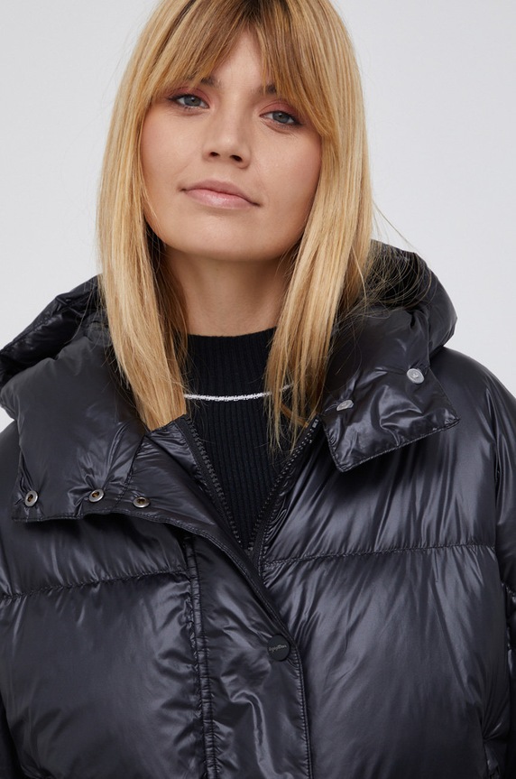 RefrigiWear kurtka puchowa czarny W12100.NY0183