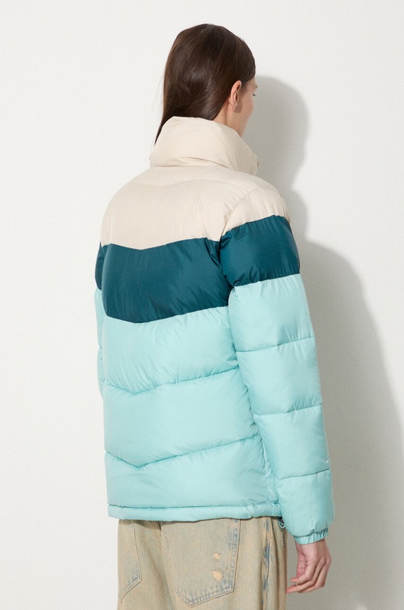 Clothing Columbia jacket Puffect Color Block Jkt 1955101 turquoise