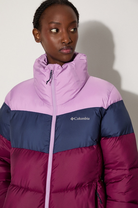 Columbia jacket Puffect Color Block Jkt maroon 1955101