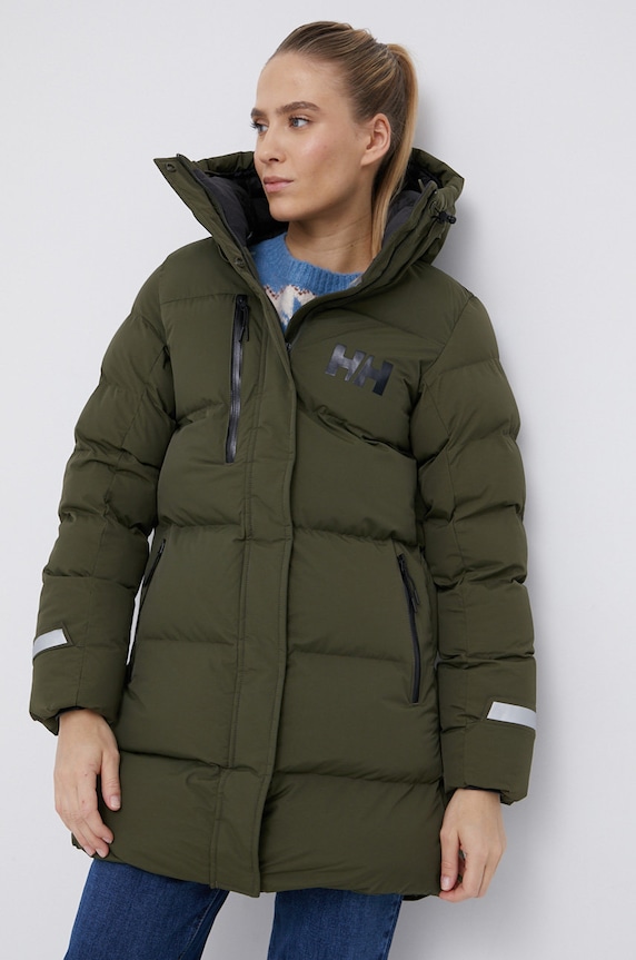 Helly Hansen rövid kabát 53205 zöld AW25