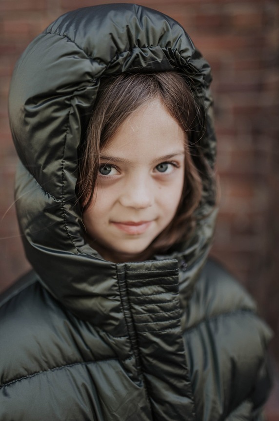 Fluff Geacă de puf pentru copii Military.jacket