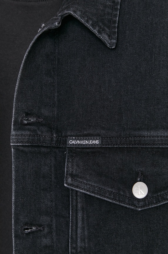 Calvin Klein Jeans Bezrękawnik jeansowy J30J319120.4890 J30J319120.4890 czarny