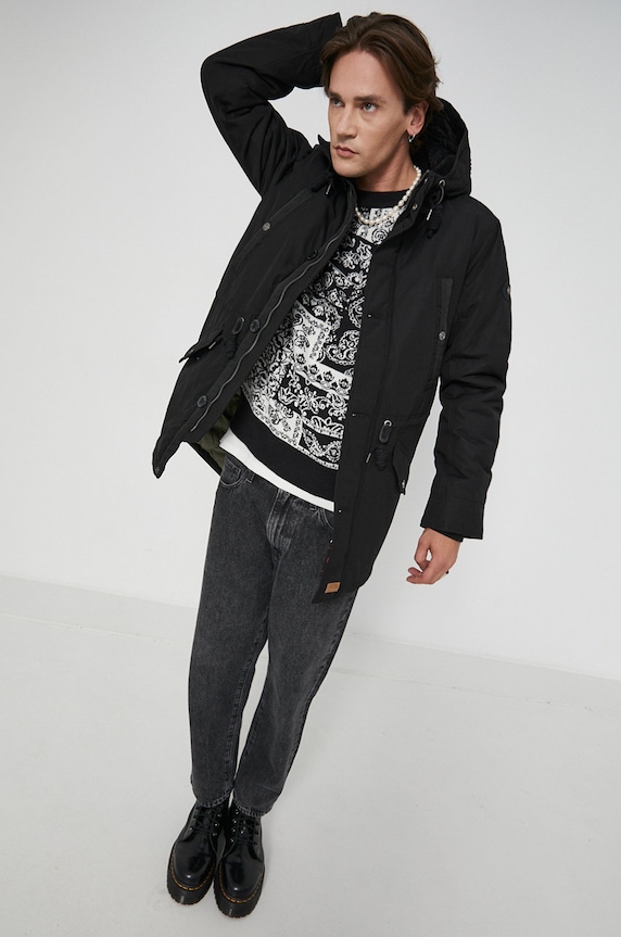 Tom Tailor Kurtka 1026758.29999 czarny AW21